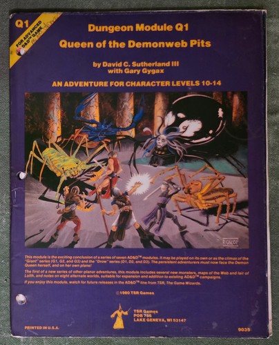 Queen the demonweb - of,