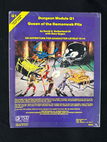 Queen the demonweb pits - the,