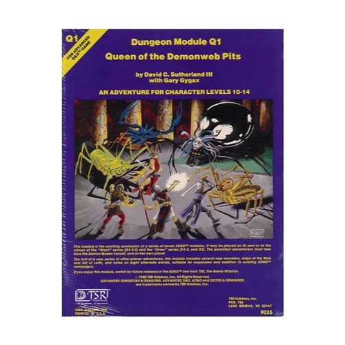 Tsr 1st edition - ad&d, queen