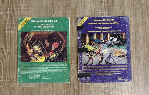 Tsr slave pits of the - ad&d, a1