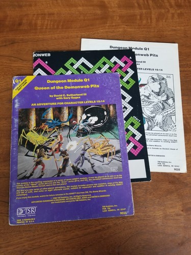 Queen the demonweb - ad&d, of
